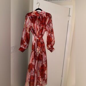 Beautiful long sleeve summer dress